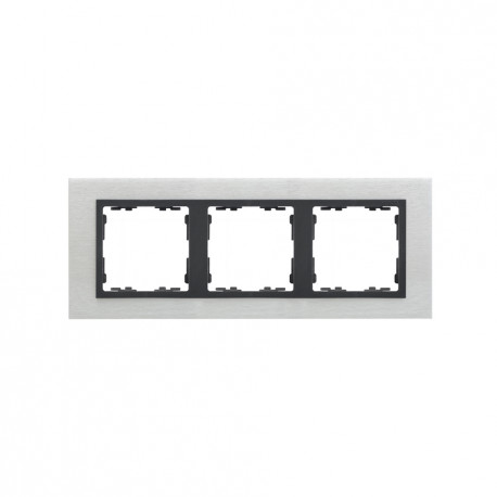 82837-31 MARCO 3 ELEMENTOS INOX MATE S NATURE