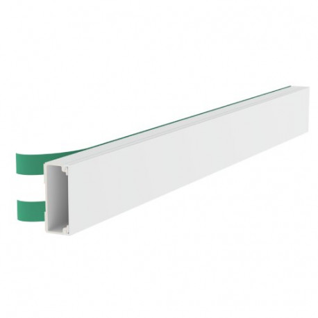 78045-2A MTOS. CANALETA 20X50 BLANCA AUTOADHESIVA