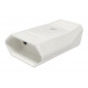 36.018/E/B BASE MOVIL 4MM 10A/250V BLANCA
