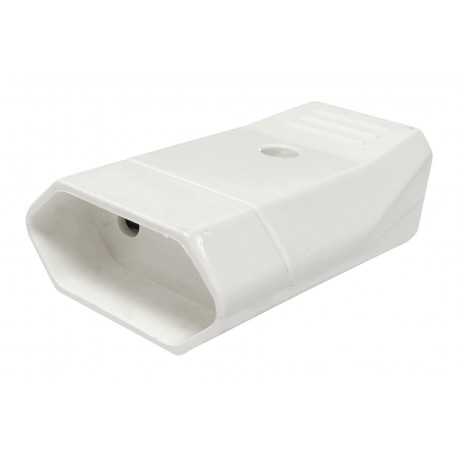 36.018/E/B BASE MOVIL 4MM 10A/250V BLANCA