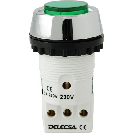 D-4054-220-AL PILOTO DELECS 4054 220V AMBAR 1A/1C CONMUT LED