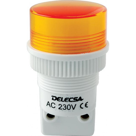 D-417-220-R PILOTO DELECSA D417 220V  ROJO  BORNES