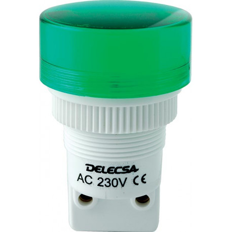 D-421-220-VL PILOTO DELECSA D421 220V VERDE LED