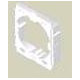 93640-2 ADAPTADOR 2 MECANISMOS SIMON 500