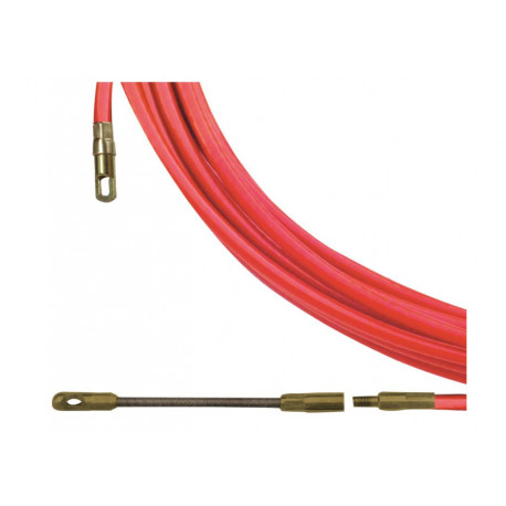 760025 GUIA PASACABLES ACERO NYLON 4M/M 25 MT