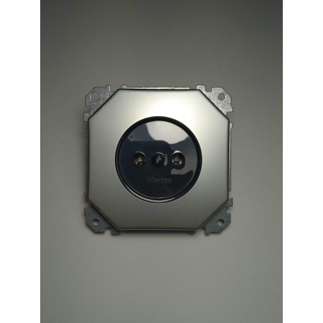 214305 ENCHUFE SIN T.T TITANIO