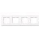 397419 CERCO 4 ELEMENTOS BLANCO POLAR