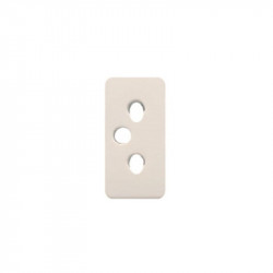 16725 TAPA PARA BASE 2P+T DESPLAZADA ESTRECHA