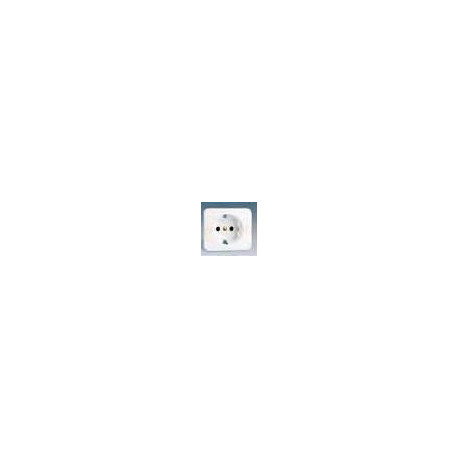 75040-35 PLACA ENCHUFE NORMAL GRIS