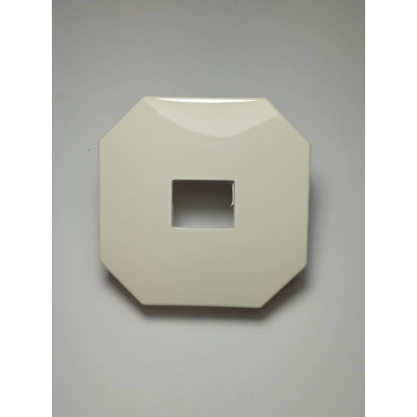 392405 TOMA TELEFONO PLANA TITANIO