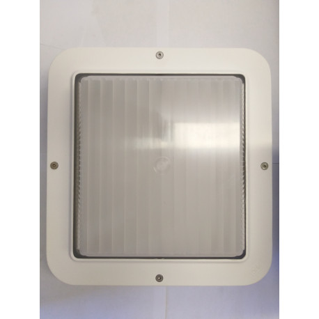 F-12010-B APLIQUE ANTIVANDALICO PARA JARDIN BLANCO E-27