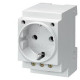 5TE6700 BASE ENCHUFE CARRIL 2P 16A 230