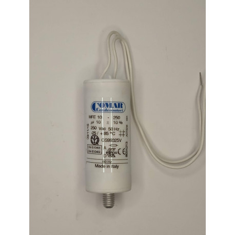 010250 CONDENSADOR 10MF 250V