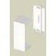 78531 CUBREJUNTAS 16X16 BLANCA