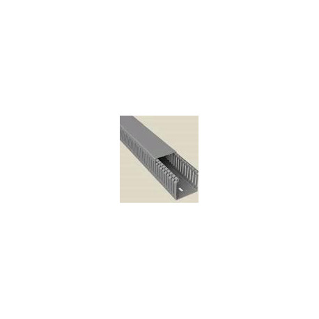 40.60.77 MTS CANALETA 42X60 RANURADO GRIS