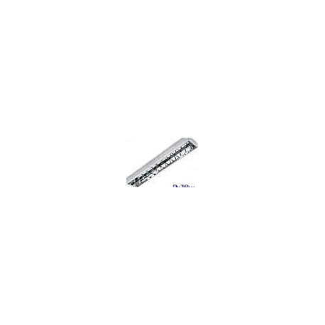 F-00035-FN LUMINARIA SUPERFICIE BLINDADA P/ FLUORESC. 2x9