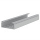 66150 MTS CANALETA PERFORADA 60X150 PVC GRIS 3Mts