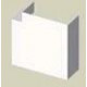 73235 ANGULO PLANO 60X150 BLANCA