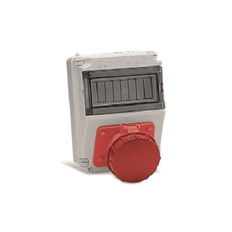 00T13-5 CAJA TCP (8 MODULOS+ BASE 3P+T+N 63A)