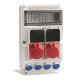 00T17-3 CAJA TCP (12 MODULOS+ 4 BASES 2P+T 16A+ BASE 3P+T 16A C/BLOQUEO + BASE 3P+T 32A C/BLOQUEO)
