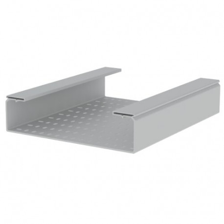 66420 MTS BANDEJA 100X400 PERFORADA GRIS