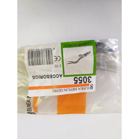 03055 LAMPARA NEON P/TECLA DOBLE SM