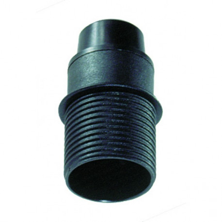 06584CTN PORTALAMP E14 NEGRO ROS,TOPE