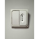 3011-B CONMUTADOR + BASE ENCHUFE 2P NORMAL BLANCO