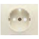 18723-A PLACA ENCHUFE 2P+TTL BEIGE