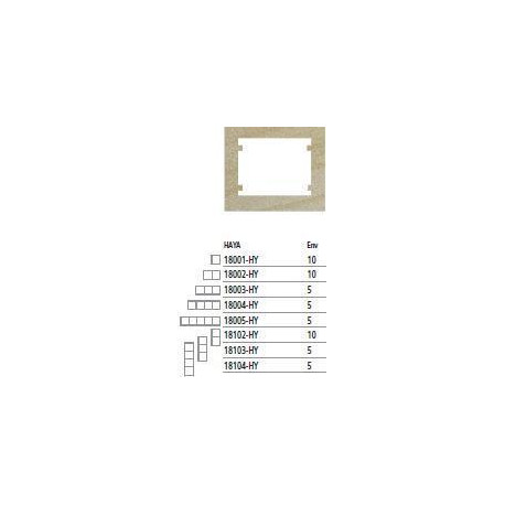 18003-HY MARCO 3 ELEMENTOS HAYA