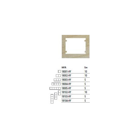 18102-HY MARCO DOBLE VERTICAL HAYA