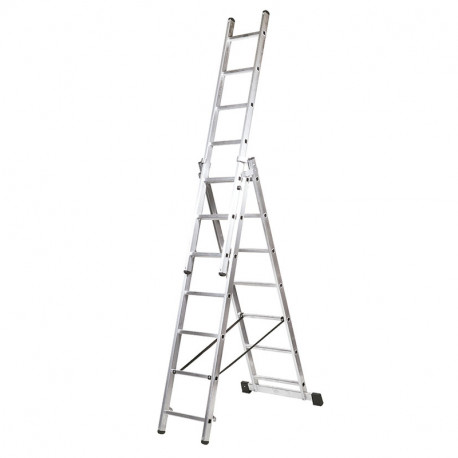 ST3003 ESCALERA MULTIUSO 3 TRAMOS 10+10+10 PELDAÑOS