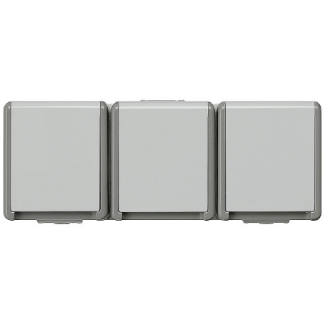 5UB4731 BASE ENCHUFE TRIPLE ESTANCA