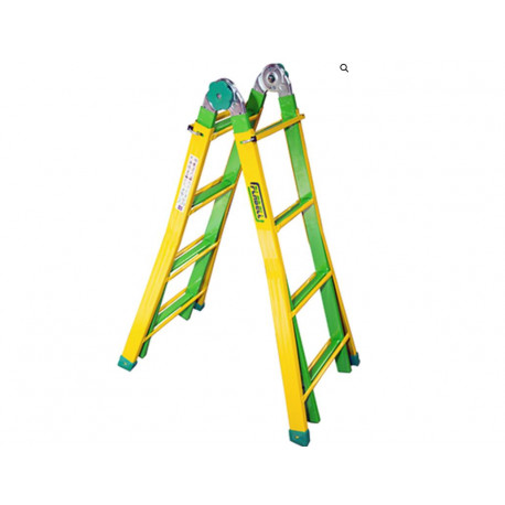 00388 ESCALERA MULTIUSO HIERRO 4+4