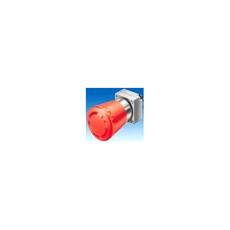 3SB3500-1HA20 PULSADOR 40mm CON ENCLAV. ROJO METALICO