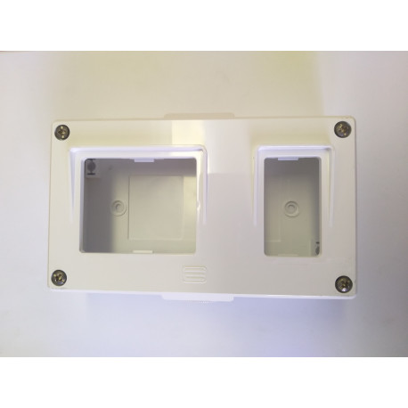 03653-B CAJA INDUSTRIAL 1+1 ELEMENTO BLANCO