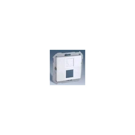 82585-30 ADAPTADOR 1 Y 2 RJ-45 AMP BLANCO