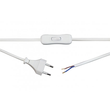 11.576/B INTERRUPTOR C/CABLE 2M BLANCO