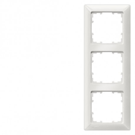 5TG2553-0 MARCO 3 ELEMENTOS DELTA LINE BLANCO TITAN
