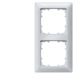 5TG2552-3 MARCO 2 ELEMENTOS DELTA LINE ALUMINIO METALIZADO