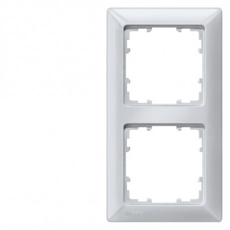5TG2552-3 MARCO 2 ELEMENTOS DELTA LINE ALUMINIO METALIZADO