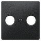 5TG1223 I-SYS,TAPA TELEV.2 AGUJ,CARBONO METAL