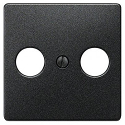5TG1223 I-SYS,TAPA TELEV.2 AGUJ,CARBONO METAL