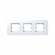 27773-30 PLACA 3 ELEMENTOS (BLANCO BRIL