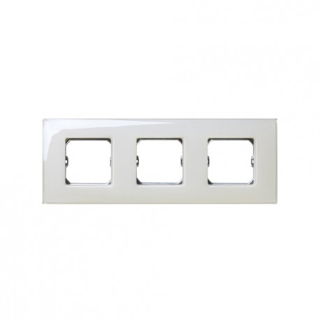 27773-31 PLACA 3 ELEMENTOS (MARFIL BRIL