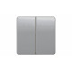 5TG7925 TECLA DOBLE PROFIL PLATA