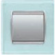19501-AS MARCO 1 ELEMENTO ALUMINIO-AZUL BRILLO