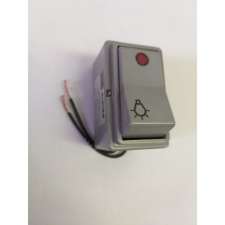 03054-L-G PULSADOR BOMBILLA CON LUMINOSO