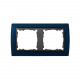 82824-64 MARCO 2 ELEM.AZUL METALIZADO/Z