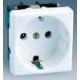 31443-31 BASE ENCHUFE TT + SEGURIDAD MARFIL